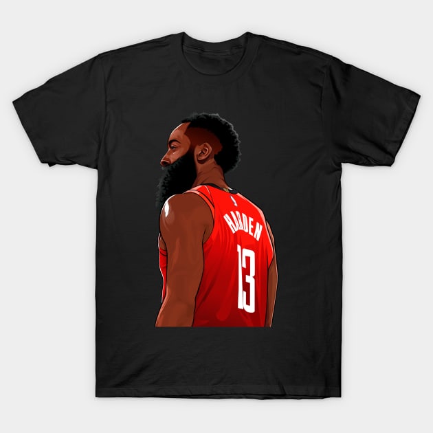 James Harden T-Shirt by Paul Draw